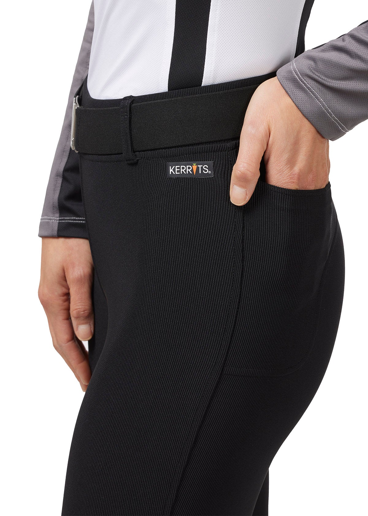 Extended Knee Patch Bootcut Riding Pant