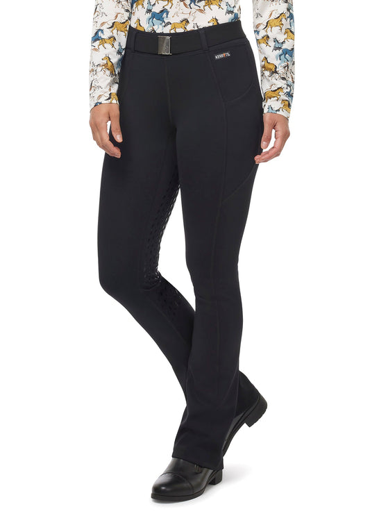 Silicone Full Leg Bootcut Riding Tight - Tall