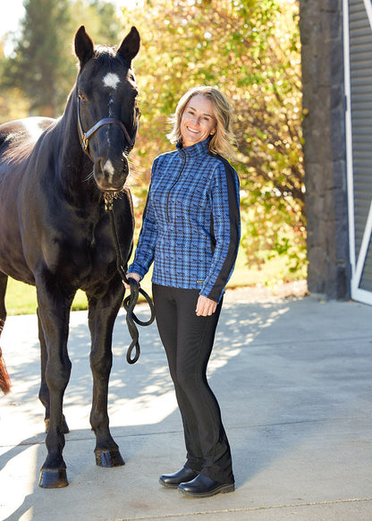 Extended Knee Patch Bootcut Riding Pant