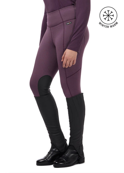 Fleece Lite II Knee Patch Riding Tight