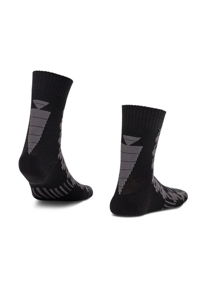 Houndstooth Wool Paddock Boot Socks