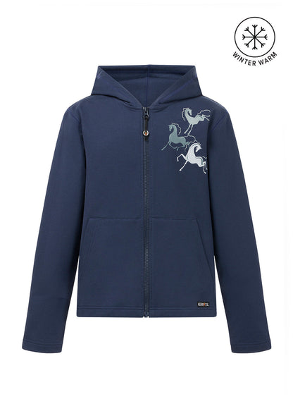 Kids Zip and Whinny Hoodie