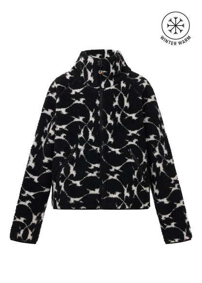 Kids Berber Flying Horse Full Zip Jacket