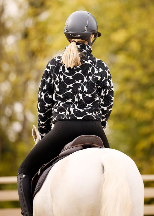 Kids Berber Flying Horse Full Zip Jacket