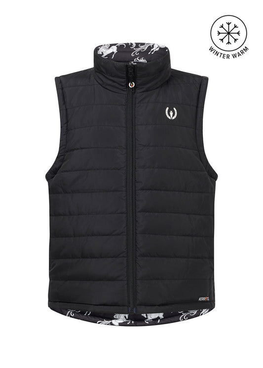 Kids Pony Parade Reversible Quilted Riding Vest