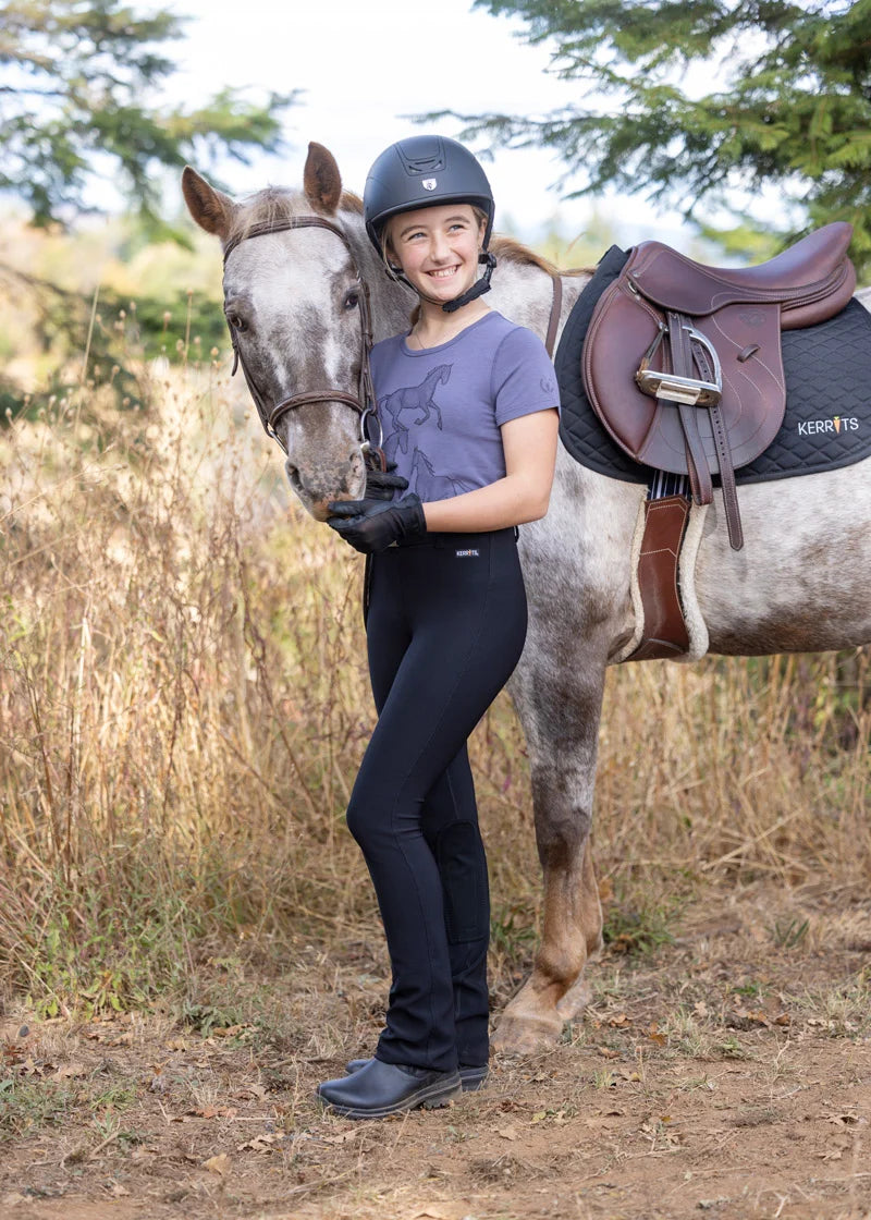 Knee Patch Bootcut Riding Pant