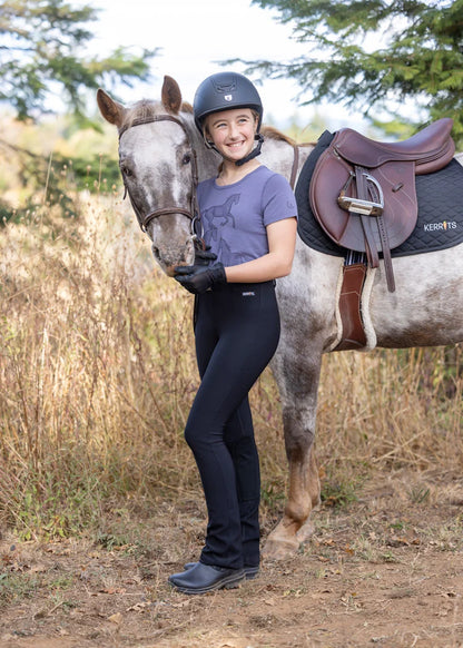 Knee Patch Bootcut Riding Pant